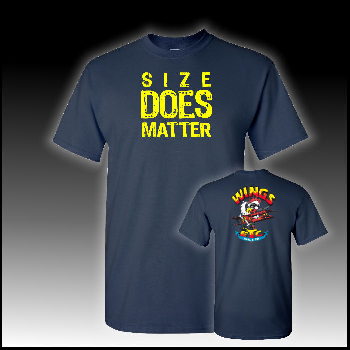 size does matter shirt