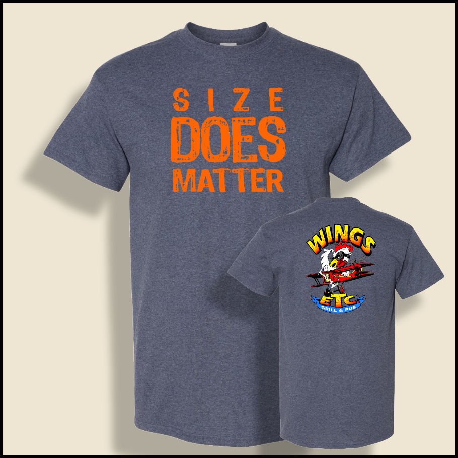 size does matter shirt