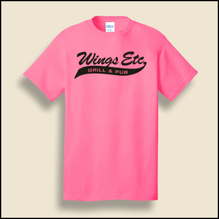 Neon Pink Wings T-Shirt